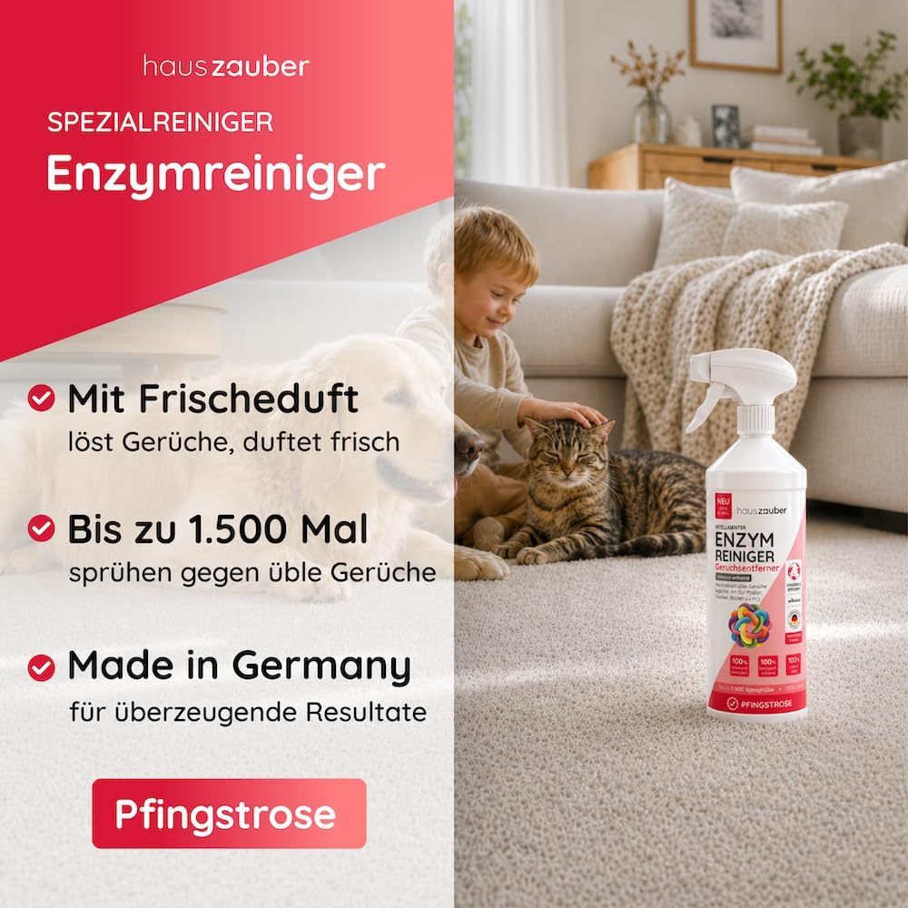 Enzymreiniger Pfingstrose – Produktbild 3 von 7