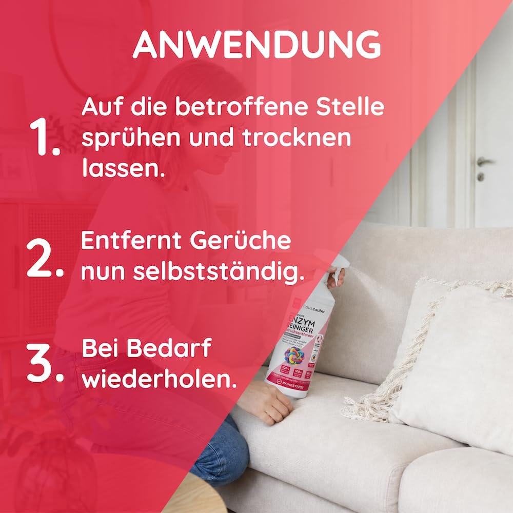 Enzymreiniger Pfingstrose – Produktbild 5 von 7